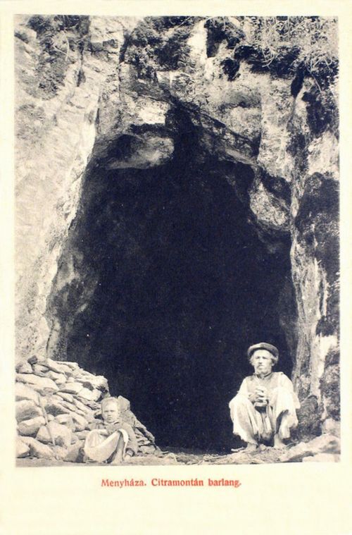 Menyháza:citramontán barlang.1908