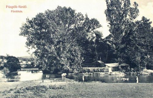 Püspökfürdő:Fürdőház.1909