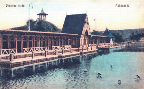 Vizakna fürdő:Rákóczi tó.1908